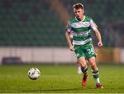 9 February 2024; Conan Noonan of Shamrock Rovers during the 2024 Men's President's Cup match between Shamrock Rovers and St Patrick's Athletic at Tallaght Stadium in Dublin. Photo by Tyler Miller/Sportsfile