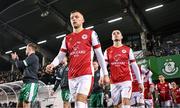 9 February 2024; Jamie Lennon of St Patrick's Athletic before the 2024 Men's President's Cup match between Shamrock Rovers and St Patrick's Athletic at Tallaght Stadium in Dublin. Photo by Stephen McCarthy/Sportsfile