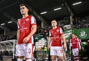 9 February 2024; Anto Breslin of St Patrick's Athletic before the 2024 Men's President's Cup match between Shamrock Rovers and St Patrick's Athletic at Tallaght Stadium in Dublin. Photo by Stephen McCarthy/Sportsfile