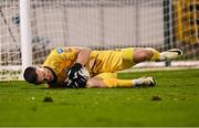 9 February 2024; Shamrock Rovers goalkeeper Leon Pohls during the 2024 Men's President's Cup match between Shamrock Rovers and St Patrick's Athletic at Tallaght Stadium in Dublin. Photo by Stephen McCarthy/Sportsfile
