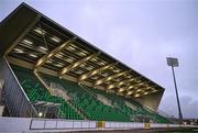 9 February 2024; A general view of the newly opened North Stand before the 2024 Men's President's Cup match between Shamrock Rovers and St Patrick's Athletic at Tallaght Stadium in Dublin. Photo by Stephen McCarthy/Sportsfile