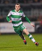 9 February 2024; Sean Kavanagh of Shamrock Rovers during the 2024 Men's President's Cup match between Shamrock Rovers and St Patrick's Athletic at Tallaght Stadium in Dublin. Photo by Stephen McCarthy/Sportsfile