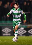9 February 2024; Darragh Burns of Shamrock Rovers during the 2024 Men's President's Cup match between Shamrock Rovers and St Patrick's Athletic at Tallaght Stadium in Dublin. Photo by Stephen McCarthy/Sportsfile