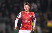 9 February 2024; Chris Forrester of St Patrick's Athletic during the 2024 Men's President's Cup match between Shamrock Rovers and St Patrick's Athletic at Tallaght Stadium in Dublin. Photo by Stephen McCarthy/Sportsfile