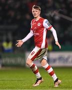 9 February 2024; Chris Forrester of St Patrick's Athletic during the 2024 Men's President's Cup match between Shamrock Rovers and St Patrick's Athletic at Tallaght Stadium in Dublin. Photo by Stephen McCarthy/Sportsfile