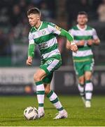 9 February 2024; Markus Poom of Shamrock Rovers during the 2024 Men's President's Cup match between Shamrock Rovers and St Patrick's Athletic at Tallaght Stadium in Dublin. Photo by Stephen McCarthy/Sportsfile