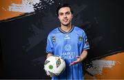 9 February 2024; Sean Brennan poses for a portrait during a UCD FC squad portraits session at UCD Bowl in Dublin. Photo by Ramsey Cardy/Sportsfile