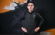 9 February 2024; Andy Myler Jnr poses for a portrait during a UCD FC squad portraits session at UCD Bowl in Dublin. Photo by Ramsey Cardy/Sportsfile