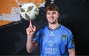 9 February 2024; Ciaran Behan poses for a portrait during a UCD FC squad portraits session at UCD Bowl in Dublin. Photo by Ramsey Cardy/Sportsfile