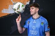 9 February 2024; Ciaran Behan poses for a portrait during a UCD FC squad portraits session at UCD Bowl in Dublin. Photo by Ramsey Cardy/Sportsfile
