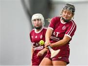 10 February 2024; Niamh O'Rourke of Marino during the Electric Ireland Ashling Murphy Cup final match between Ulster University Magee and Marino at University of Galway Connacht GAA Centre of Excellence in Bekan, Mayo. Photo by Piaras Ó Mídheach/Sportsfile