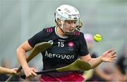 10 February 2024; Fiona Guiney of University of Galway during the Electric Ireland Uí Mhaolagáin Cup final match between University of Limerick and University of Galway at University of Galway Connacht GAA Centre of Excellence in Bekan, Mayo. Photo by Piaras Ó Mídheach/Sportsfile