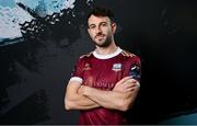 9 February 2024; Conor O’Keeffe during a Galway United FC squad portraits session at The Galmont Hotel in Galway. Photo by Seb Daly/Sportsfile
