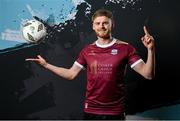 9 February 2024; Rob Slevin during a Galway United FC squad portraits session at The Galmont Hotel in Galway. Photo by Seb Daly/Sportsfile