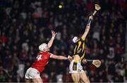 10 February 2024; Patrick Horgan of Cork in action against Huw Lawlor of Kilkenny during the Allianz Hurling League Division 1 Group A match between Cork and Kilkenny at SuperValu Páirc Ui Chaoimh in Cork. Photo by Eóin Noonan/Sportsfile