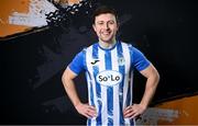 10 February 2024; Tony McNamee poses for a portrait during a Finn Harps squad portraits session at Finn Park in Ballybofey, Donegal. Photo by Ramsey Cardy/Sportsfile