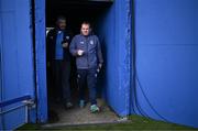 11 February 2024; Waterford manager Davy Fitzgerald makes his way out to the pitch before the Allianz Hurling League Division 1 Group A match between Waterford and Clare at Walsh Park in Waterford. Photo by Eóin Noonan/Sportsfile