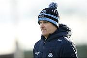 11 February 2024; Dublin manager Micheál Donoghue during the Allianz Hurling League Division 1 Group B match between Antrim and Dublin at Corrigan Park in Belfast. Photo by Ramsey Cardy/Sportsfile