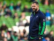 11 February 2024; Ireland head coach Andy Farrell before the Guinness Six Nations Rugby Championship match between Ireland and Italy at the Aviva Stadium in Dublin. Photo by Brendan Moran/Sportsfile
