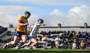 11 February 2024; Conor Ryan of Waterford in action against Patrick Crotty of Clare during the Allianz Hurling League Division 1 Group A match between Waterford and Clare at Walsh Park in Waterford. Photo by Eóin Noonan/Sportsfile