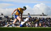 11 February 2024; Conor Ryan of Waterford in action against Patrick Crotty of Clare during the Allianz Hurling League Division 1 Group A match between Waterford and Clare at Walsh Park in Waterford. Photo by Eóin Noonan/Sportsfile