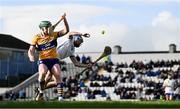 11 February 2024; Conor Ryan of Waterford in action against Patrick Crotty of Clare during the Allianz Hurling League Division 1 Group A match between Waterford and Clare at Walsh Park in Waterford. Photo by Eóin Noonan/Sportsfile
