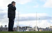 11 February 2024; Waterford manager Davy Fitzgerald reacts during the Allianz Hurling League Division 1 Group A match between Waterford and Clare at Walsh Park in Waterford. Photo by Eóin Noonan/Sportsfile