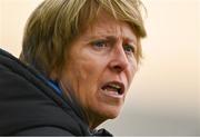 11 February 2024; SETU Carlow manager Ann Downey during the Electric Ireland Purcell Cup final match between University of Galway and SETU Carlow at University of Galway Connacht GAA AirDome in Bekan, Mayo. Photo by Sam Barnes/Sportsfile