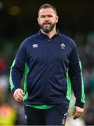 11 February 2024; Ireland head coach Andy Farrell after the Guinness Six Nations Rugby Championship match between Ireland and Italy at the Aviva Stadium in Dublin. Photo by Ben McShane/Sportsfile