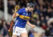 11 February 2024; Gearoid O'Connor of Tipperary celebrates after scoring his side's first goal, from a penalty, in the fourth and last minute of injury time which was the final score of the Allianz Hurling League Division 1 Group B match between Tipperary and Galway at FBD Semple Stadium in Thurles, Tipperary. Photo by Tom Beary/Sportsfile