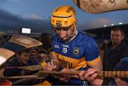 11 February 2024; Mark Kehoe of Tipperary with supporters after the Allianz Hurling League Division 1 Group B match between Tipperary and Galway at FBD Semple Stadium in Thurles, Tipperary. Photo by Tom Beary/Sportsfile