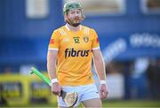 11 February 2024; Niall McKenna of Antrim before the Allianz Hurling League Division 1 Group B match between Antrim and Dublin at Corrigan Park in Belfast. Photo by Ramsey Cardy/Sportsfile