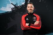 11 February 2024; Bohemians assistant manager Gary Cronin poses for a portrait during a Bohemians FC squad portraits session at DCU Sports Complex in Dublin. Photo by Stephen McCarthy/Sportsfile