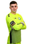 10 February 2024; Goalkeeper Jimmy Corcoran poses for a portrait during a Bray Wanderers FC squad portraits session at Carlisle Grounds in Bray, Wicklow. Photo by Tyler Miller/Sportsfile