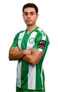 10 February 2024; Evan Osam poses for a portrait during a Bray Wanderers FC squad portraits session at Carlisle Grounds in Bray, Wicklow. Photo by Tyler Miller/Sportsfile