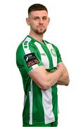 10 February 2024; Kilian Cantwell poses for a portrait during a Bray Wanderers FC squad portraits session at Carlisle Grounds in Bray, Wicklow. Photo by Tyler Miller/Sportsfile