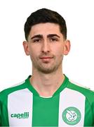 10 February 2024; Paul Murphy poses for a portrait during a Bray Wanderers FC squad portraits session at Carlisle Grounds in Bray, Wicklow. Photo by Tyler Miller/Sportsfile