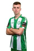 10 February 2024; Thomas Morgan poses for a portrait during a Bray Wanderers FC squad portraits session at Carlisle Grounds in Bray, Wicklow. Photo by Tyler Miller/Sportsfile