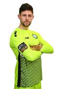 10 February 2024; Goalkeeper Stephen McGuinness poses for a portrait during a Bray Wanderers FC squad portraits session at Carlisle Grounds in Bray, Wicklow. Photo by Tyler Miller/Sportsfile