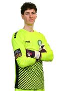 10 February 2024; Goalkeeper Ben Clark poses for a portrait during a Bray Wanderers FC squad portraits session at Carlisle Grounds in Bray, Wicklow. Photo by Tyler Miller/Sportsfile