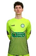 10 February 2024; Goalkeeper Ben Clark poses for a portrait during a Bray Wanderers FC squad portraits session at Carlisle Grounds in Bray, Wicklow. Photo by Tyler Miller/Sportsfile