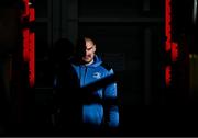 12 February 2024; Rhys Ruddock during a gym session on the Leinster Rugby 12 County Tour at Mullingar RFC in Westmeath. Photo by Harry Murphy/Sportsfile