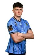 9 February 2024; Harry Curtis poses for a portrait during a UCD FC squad portraits session at UCD Bowl in Belfield, Dublin. Photo by Tyler Miller/Sportsfile