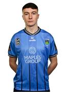 9 February 2024; Jake Doyle poses for a portrait during a UCD FC squad portraits session at UCD Bowl in Belfield, Dublin. Photo by Tyler Miller/Sportsfile