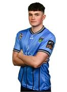 9 February 2024; Harry Curtis poses for a portrait during a UCD FC squad portraits session at UCD Bowl in Belfield, Dublin. Photo by Tyler Miller/Sportsfile