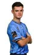 9 February 2024; Donal Higgins poses for a portrait during a UCD FC squad portraits session at UCD Bowl in Belfield, Dublin. Photo by Tyler Miller/Sportsfile