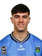 9 February 2024; Mikey McCullagh poses for a portrait during a UCD FC squad portraits session at UCD Bowl in Belfield, Dublin. Photo by Tyler Miller/Sportsfile