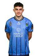 9 February 2024; Éanna Clancy poses for a portrait during a UCD FC squad portraits session at UCD Bowl in Belfield, Dublin. Photo by Tyler Miller/Sportsfile