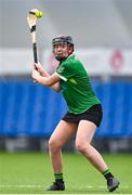 11 February 2024; Anna Cassidy of Queens University Belfast during the Electric Ireland Fr Meaghair Cup final match between Queens University Belfast and Ulster University Jordanstown at University of Galway Connacht GAA Centre of Excellence in Bekan, Mayo. Photo by Sam Barnes/Sportsfile