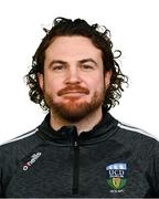 9 February 2024; Media officer Brendan Lacey poses for a portrait during a UCD FC squad portraits session at UCD Bowl in Belfield, Dublin. Photo by Tyler Miller/Sportsfile